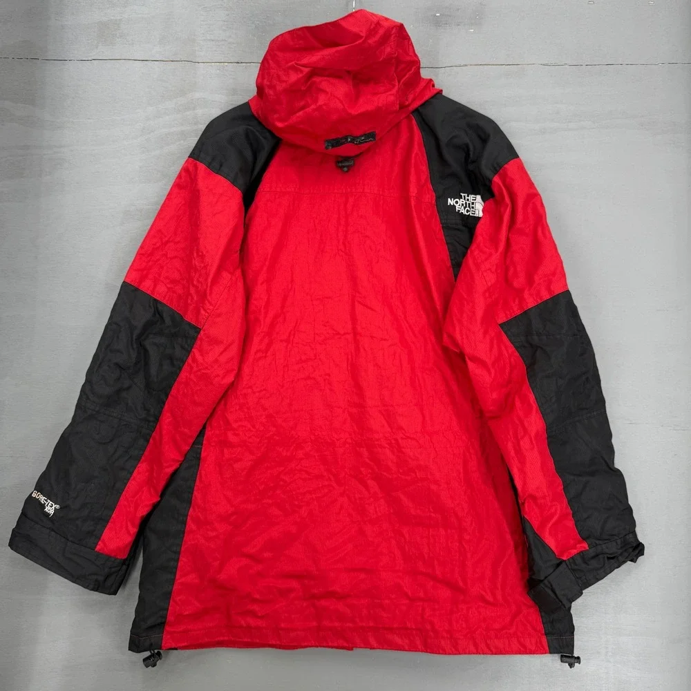 The North Face Summit Series Jacket Red Gore-Tex XCR Waterproof Hooded XL